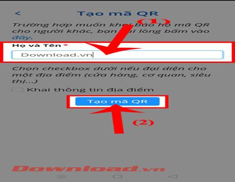 Viết tên địa điểm 