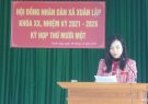 Kỳ họp Thứ mười một HĐND xã khóa XX, nhiệm kỳ 2021 - 2026    