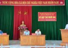 Báo cáo của UBND xã về đề án sáp nhập đơn vị hành chính cấp xã và báo cáo kết quả lấy ý kiến của cử tri