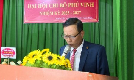 ĐẠI HỘI CHI BỘ THÔN VÀ CÁC CHI BỘ CƠ QUAN SỰ NGHIỆP XÃ XUÂN LẬP NHIỆM KỲ 2025-2027