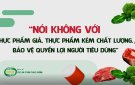   Bài tuyên truyền:  Những thách thức hiện nay với công tác VSATTP