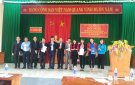HỘI NGHỊ CÔNG BỐ CÁC QUYẾT ĐỊNH CHỈ ĐỊNH BCH- BTV- CHỨC DANH CHỦ CHỐT CÁC TỔ CHỨC CHÍNH TRỊ XÃ HỘI XÃ XUÂN LẬP.