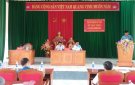 XUÂN LẬP TỔ CHỨC HỘI NGHỊ ĐỐI THOẠI GIỮA NGƯỜI ĐỨNG ĐẦU CẤP ỦY, CHÍNH QUYỀN VỚI UBMTTQ, CÁC ĐOÀN THỂ CHÍNH TRỊ XÃ HỘI VÀ NHÂN DÂN 