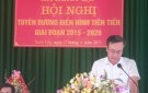 XUÂN LẬP TỔ CHỨC HỘI NGHỊ BIỂU DƯƠNG ĐIỂN HÌNH TIÊN TIẾN GIAI ĐOẠN 2015 - 2020