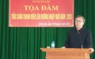 Tọa đàm tiễn chân các thanh niên lên đường nhập ngũ năm 2025