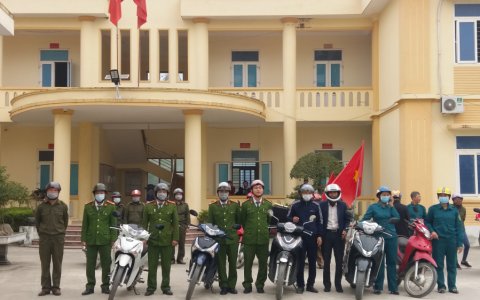 XUÂN LẬP TỔ CHỨC TUYÊN TRUYỀN CỔ ĐỘNG CHẤN CHỈNH ĐẢM BẢO CÔNG TÁC ANTT VÀ ATGT DỊP TẾT NGUYÊN ĐÁN TÂN SỬU 2021.