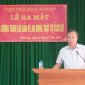 Lễ ra mắt lực lượng tham gia bảo vệ an ninh, trật tự ở cơ sở trên địa bàn xã Xuân Lập 