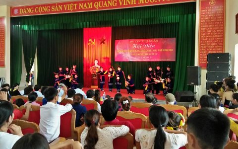 Xã Xuân Lập tham gia hội diễn nghệ thuật quần chúng Các làng, khu phố huyện Thọ Xuân lần thứ IX năm 2017